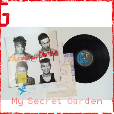 The Blue Hearts - Young And Pretty 1987 Japan Vinyl LP 真島昌利 ***READY TO SHIP from Hong Kong***